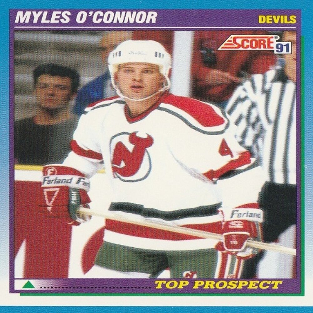Myles O'Connor - Score '91 Top Prospect Hockey Card